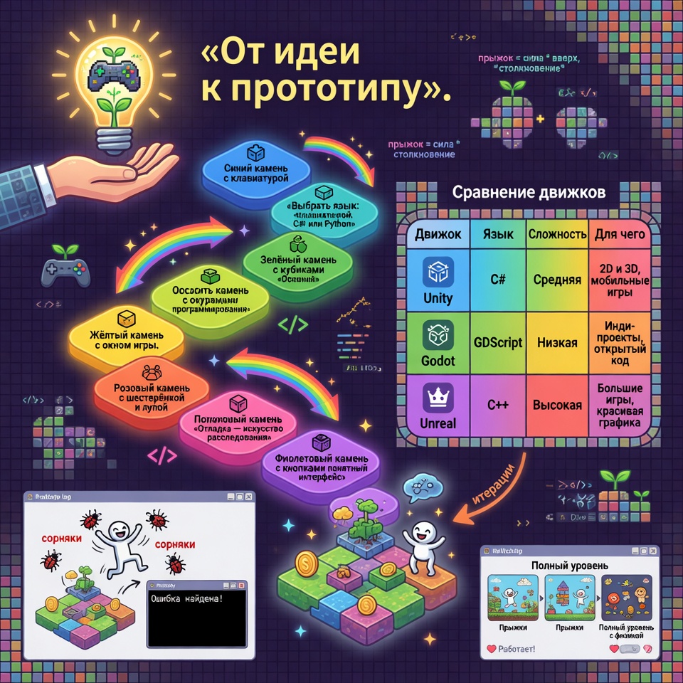 Основы и идеи в геймдеве